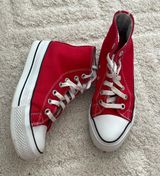 Converse Boohoo Red Sneaker  Photo 0