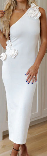 Laston Floral Midi Dress Photo 0