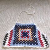 Boutique Woven Crochet Halter Top Photo 0