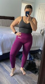 Gymshark Purple  Seamless Legging Photo 0