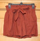 Brown Paper Bag Shorts Size M Photo 0