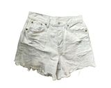 American Eagle Shorts Womens Size 2 Light Wash Boyfriend Distressed Ripped Photo 0