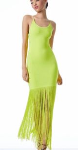 neon fringe dress Photo 0