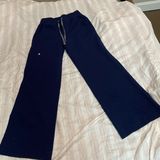 FIGS Wide-Leg Isabel Pants High-Waisted Scrub Photo 0