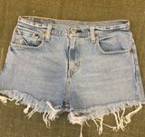 Levi Cutoff Denim Shorts Photo 0