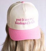 Put it on my Husbands Tab hat Photo 0