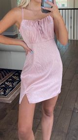 Amazing Lace Satin Dress Photo 0