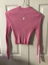 Playboy pink turtle neck Photo 0