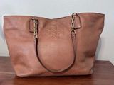 Tory Burch Leather Tote Bag Photo 0
