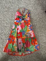 Floral Mini Dress Multi Size XS Photo 0