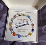 Colorful Evil Eye Bracelet Photo 0