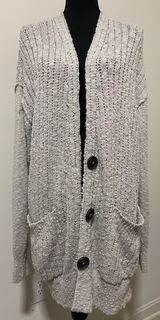 Free People Chunky Knit Oversized Cardigan Photo 0