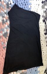SheIn Black Ribbed Dress Photo 0