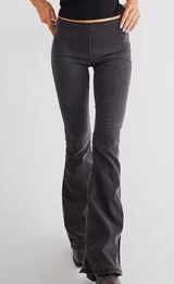 FREE People We The Free Penny Pull-On Flare Jeans Photo 0