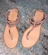 Rouge Helium Dusty Pink And Gold Sandals Photo 0