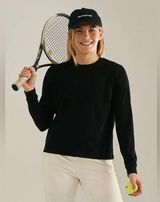 Outdoor Voices Everyday Long Sleeve in Black Photo 0