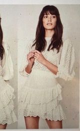 LSF‎ LoveShackFancy Lorelei Dress in Ivory Photo 0