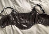Urban Outfitters Black  Leather corset  Photo 0