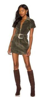 Show Me Your Mumu Outlaw Corduroy Dress Sz S Photo 0