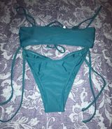 Amazon teal two piece bikini Photo 0