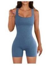 One Piece Ribbed Romper Photo 0