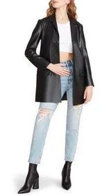 BB Dakota Leather Blazer Photo 0