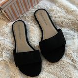 Wild Diva  Black Women's Slide Sandals Photo 0