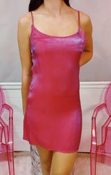 Boutique Iridescent Mini Dress Photo 0