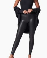 NWOT Spanx Faux Leather Leggings Photo 0