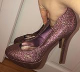 Sparkley Heels Pink Size 8 Photo 0