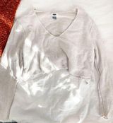 Old Navy Crop Frayed Edge Sweater Photo 0
