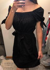 Universal Threads Black Mid Length Dress Photo 0