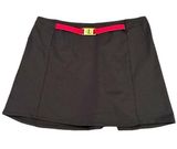 Lauren  Black & Red Mini Sport Skirt Size Small Photo 0