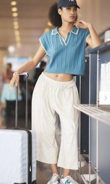 Daily Practice by Anthropologie Take Heart Capri Pants Photo 0