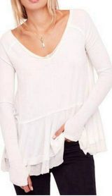 Free People Tangerine Tee Ivory Photo 0