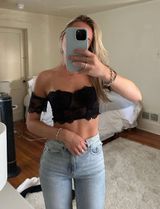 Black lace underwire top  Photo 0