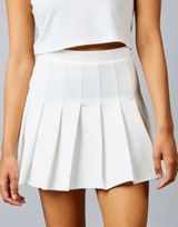 Altr’d State White Pleated Skirt Photo 0