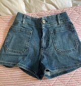 Maeve Collette Denim Shorts Photo 0
