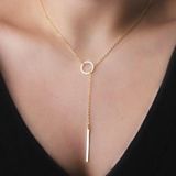 Boutique Gold Circle necklace Photo 0
