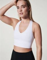 Spanx  White Core Sports Bra Sz. M Photo 0