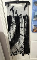 Bleach Tie Dye Maxi Skirt Photo 0