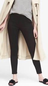 Banana Republic Black Devon Legging Pants Photo 0