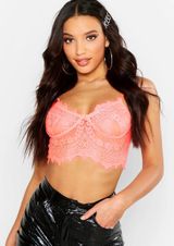Boohoo Lace Crop Photo 0
