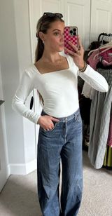 Walmart White Long Sleeve top Photo 0