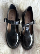 Esprit Black Chunky Heel Mary Jane Shoes Photo 0