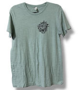 BELLA CANVAS women’s size medium graphic print skull be afraid & do it anyway Photo 0