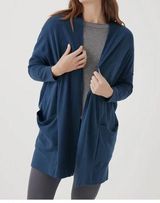 Pact Airplane Cardigan Organic Cotton Size Medium Large Photo 0