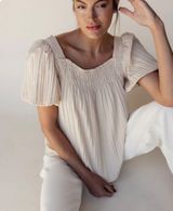 Roolee Ella Square Neck Blouse  Photo 0