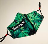 Supreme Green Leaf Face Mask Photo 0