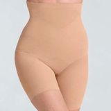 HoneyLove‎ SuperPower Shapewear Tummy Control Shorts in Tan Nude Size Medium Photo 0
